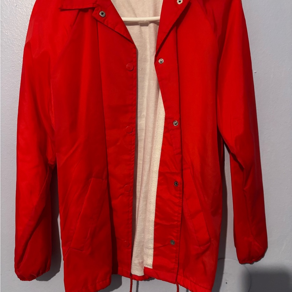 Sears Red Nylon Jacket
